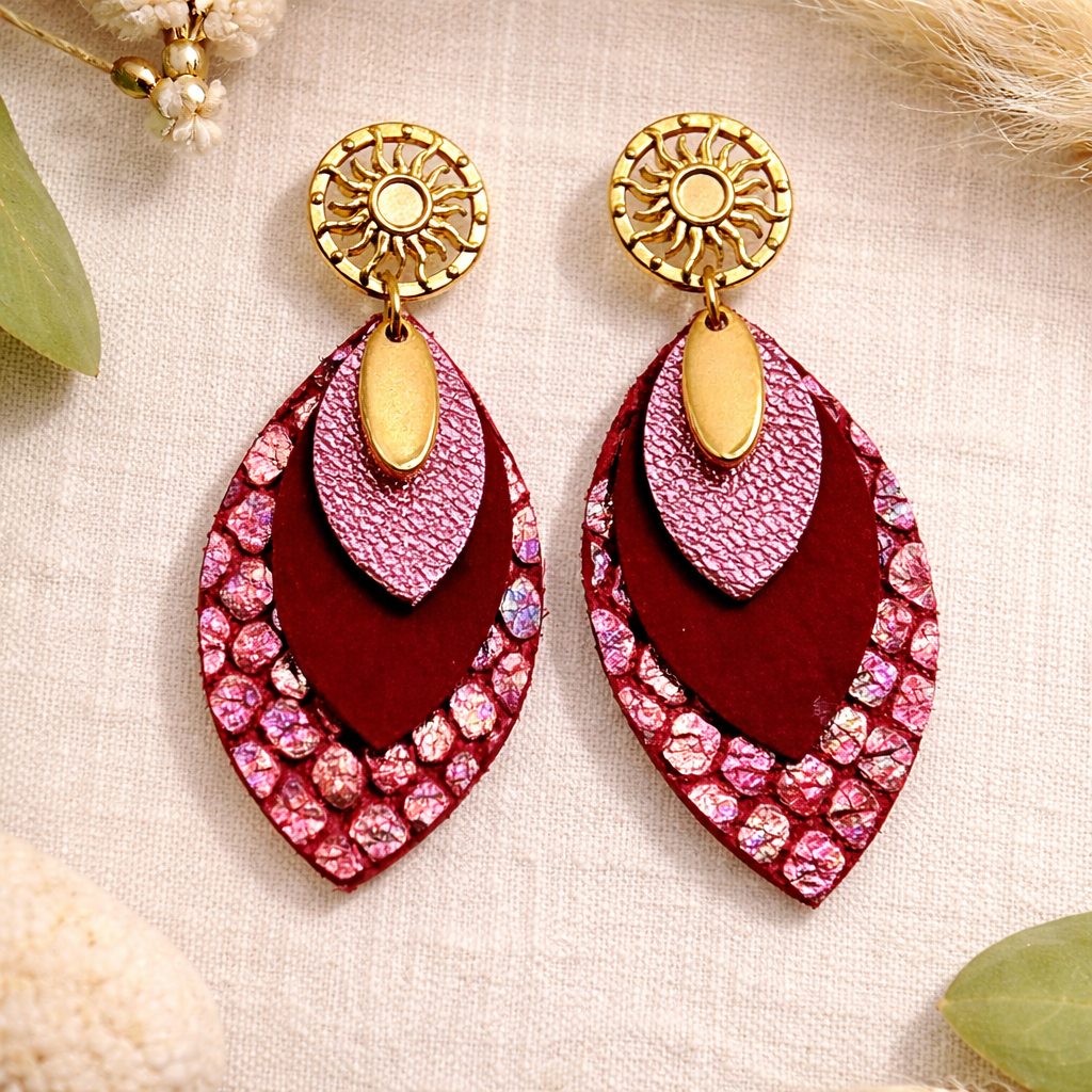 Boucles d’oreilles créations